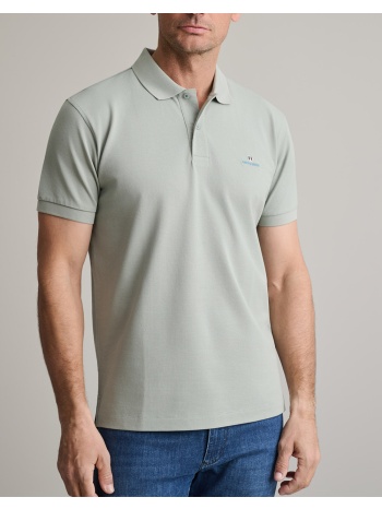 navy&green μπλουζακι πολο m/χρωμο, custom fit