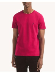nautica μπλουζα t-shirt κμ s/s t-shirts crew tee 3ncvr8100-62f fuchsia
