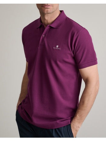 navy&green μπλουζακι πολο m/χρωμο, custom fit