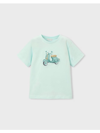 mayoral μπλουζα κοντομ αναφλυφη βεσπα 03059-025 lightblue