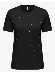 only onlfilizza s/s stone top box jrs 15368933-blackmixstonealloverhearts black