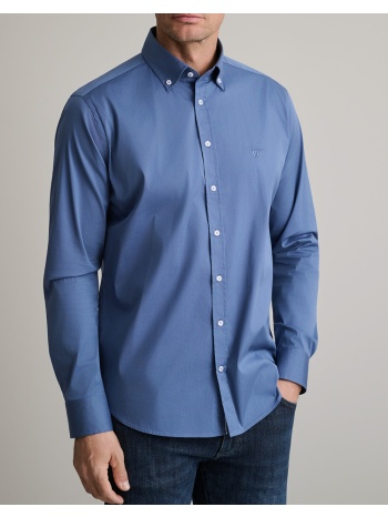 navy&green πουκαμισο comfort fit 24ng.sd61/1b.8-dark avio