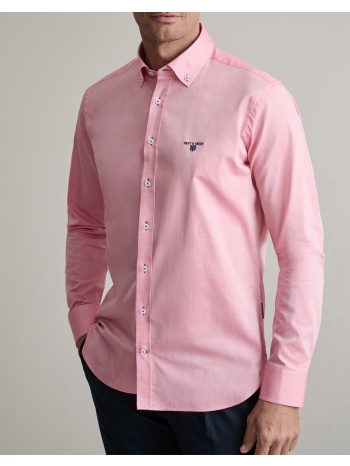 navy&green πουκαμισο comfort fit 24ng.sd138/1b.2-salmon