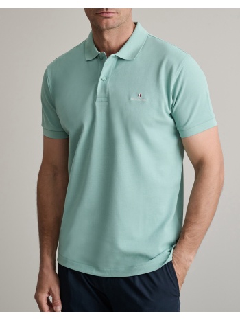 navy&green μπλουζακι πολο m/χρωμο, custom fit