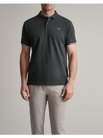 navy&green μπλουζα πολο 24ey.040/2pl-deepest green darkgreen