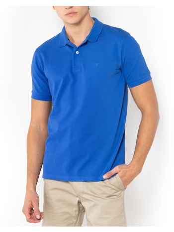 the bostonians μπλουζα polo pique regular fit 3ps0001-sax