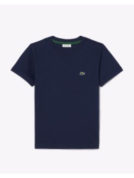 lacoste μπλουζα κμ 3tj0826-166 navyblue