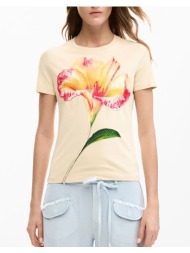 desigual ts_estocolmo μπλουζα γυναικειο 26swtk03-1001 lightyellow