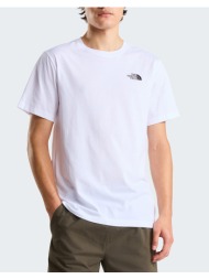 the north face m evo box nse reg ss t nf0a8b6k-nffn4 white