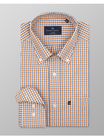 oxford company button down πουκαμισο m135-bz10.01-01 multi