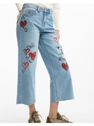 desigual denim_herry_ παντελονι γυναικειο 26swdd16-5053 denimblue