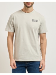 guess ss bsc guess cali logo tee μπλουζα ανδρικο m6ri05kbw41-a92e lightgray