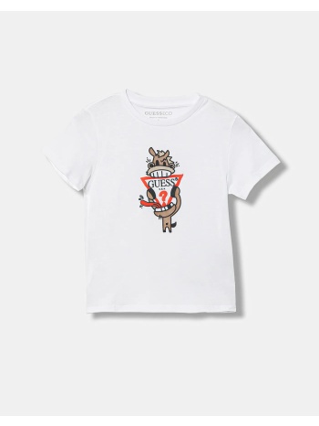 guess kids ss t-shirt μπλουζα παιδικο boy n6ri03k8hm4-g011