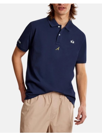 la martina μπλουζα πολο κμ man polo s/sleeve cotton pique