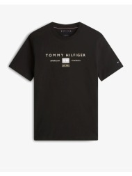 tommy hilfiger bt-brand love mono stack tee-b mw0mw44053-bds black