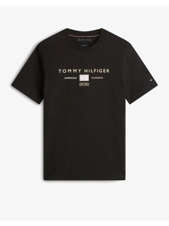 tommy hilfiger bt-brand love mono stack tee-b