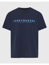 funky buddha t-shirts fbm013-011-04-navy navyblue