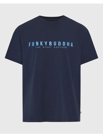 funky buddha t-shirts fbm013-011-04-navy navyblue