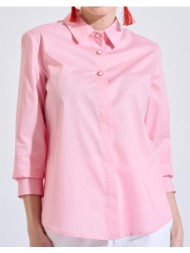 bill cost πουκαμισο 10-180348-0-ροζ pink