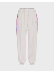 guess berthe cuffed jogger παντελονι γυναικειο v6rb01kcay2-g018 offwhite