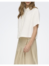 only onlgoa s/s linen bl shirt cc pnt 15363701-cloud dancer white