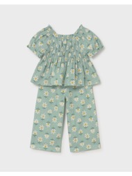 mayoral σετ παντελονι μακρυ 01513-073 mintgreen