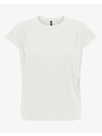 only onlelena s/s o-neck top jrs 15368453-cloud dancer