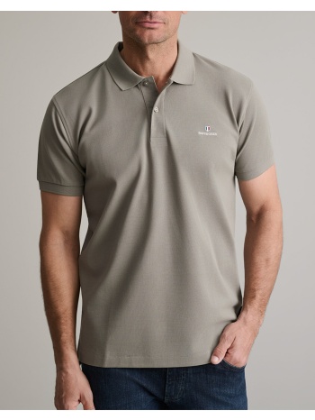 navy&green μπλουζακι πολο m/χρωμο, custom fit