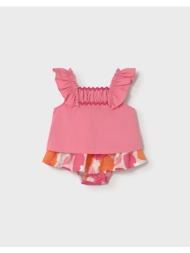 mayoral σετ φουστα σταμπωτη 01932-074 fuchsia