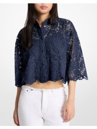 michael kors πουκαμισο ms64101kq9-409 darkblue