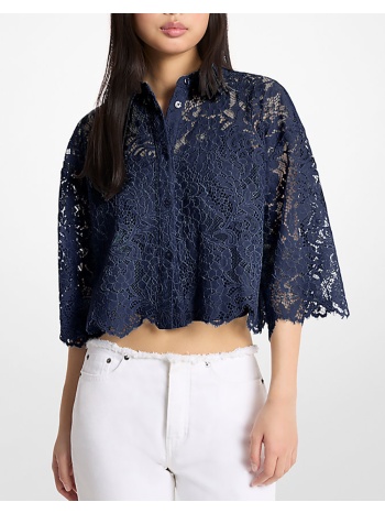 michael kors πουκαμισο ms64101kq9-409 darkblue