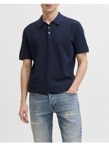 jack&jones jprbluriley knit polo ss sn 12292034-sky captain