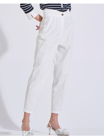 bill cost παντελονι 10-060819-0-λευκο white