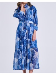 bill cost φορεμα 10-342488-0-μπλε blue
