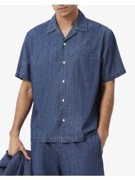 lacoste υποκαμισο κμ shirt ss 3ch1869-mk9 denimdarkblue