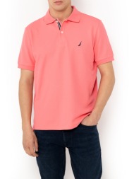 nautica μπλουζα πολο κμ cabin polo shirt 3ncn1cr0110-706 pink
