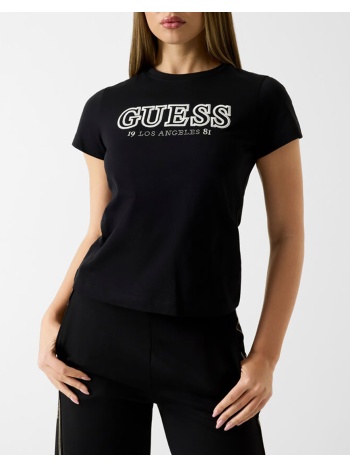 guess ketty cn ss t-shirt μπλουζα γυναικειο