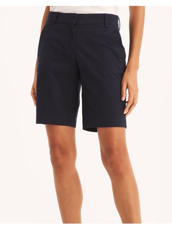 nautica βερμουδα/σορτς 10 anchor stretch twill solid short