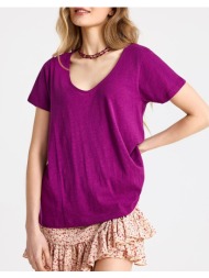 funky buddha t-shirts fbl013-100-04-grape juice magenta