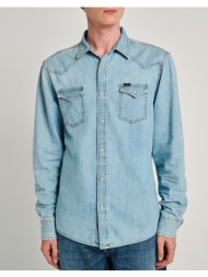 staff fino man shirt 100%co 5-616.029.b3.055-.00 denimlightblue