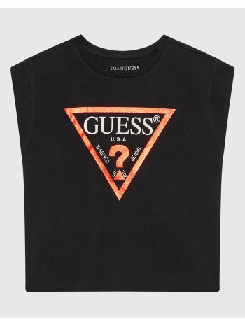 guess cropped ss tshirt_core μπλουζα παιδικο girl