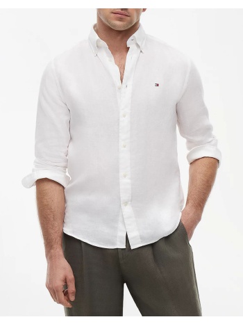 tommy hilfiger pigment dyed li solid rf shirt