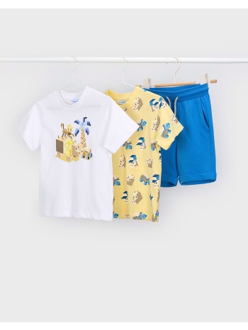 mayoral σετ μακο 2 μπλουζες 03609-058 mixed