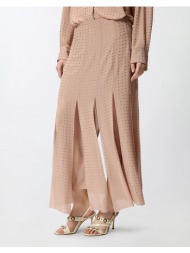 pinko rucola gonna georgette full st 106260a32x-q24 nude