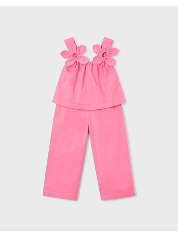 mayoral σετ παντελονι μακρυ απλικε 03596-010 pink