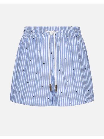 silvian heach shorts kamis gpp26197sh-stripes h lightblue