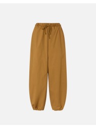 pinko ogliastra pantalone popeline 106807a2ld-l25 cookiebrown