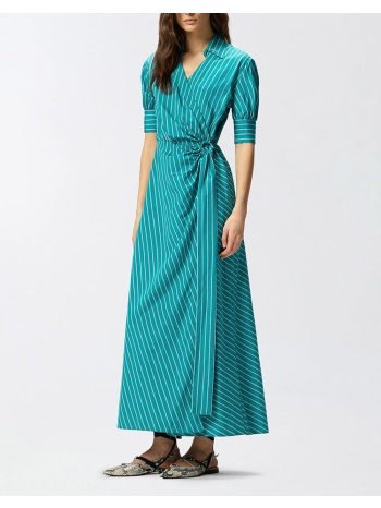 pinko alexandra abito tinto filo flu 106669a33q-se1 petrol