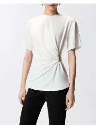 pinko mary maglia jersey cotone stre 106455a35d-z05 white