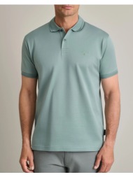 navy&green μπλουζα πολο 24ey.025/pl.1-stormy sea ciel